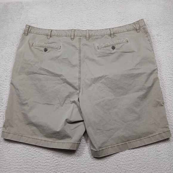 Tommy Bahama Shorts Men 46R Khaki Cotton Stretch Casual read - Picture 3 of 7
